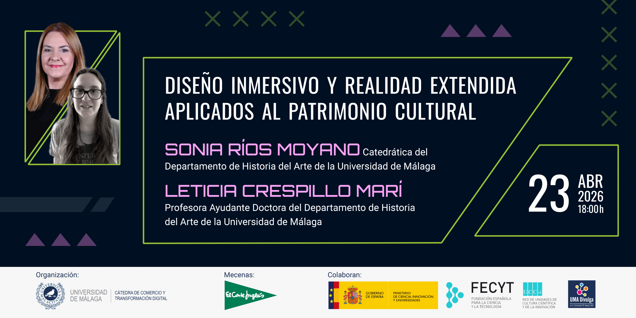 Diseño inmersivo y realidad extendida aplicados al patrimonio cultural